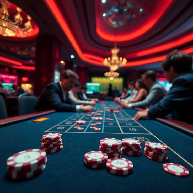 Sảnh casino trực tuyến 88vnd với nhiều bàn slot và game đổi thưởng